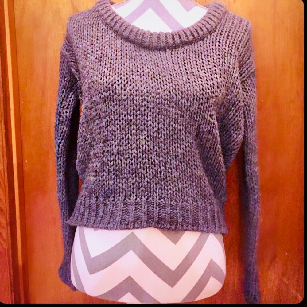 NWOT GREY WOOL SWEATER brandy Melville NEW